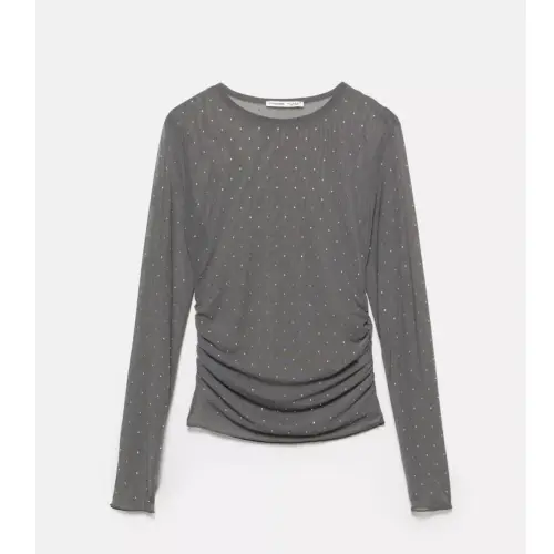 Top tul transparente Pull&Bear — imagen 1