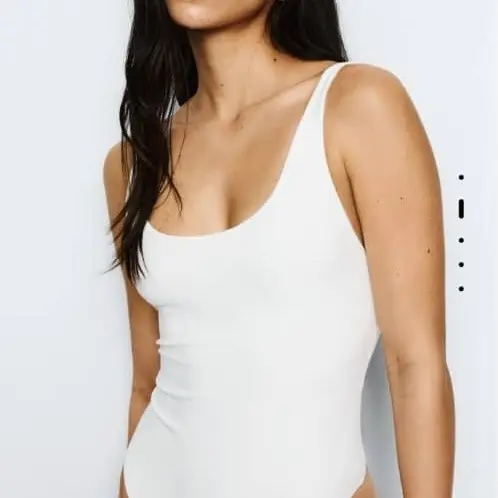 Body tirantes fruncido Bershka's photo #1