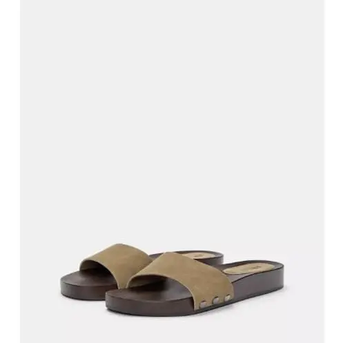 Sandalias descalzadas piel Pull&Bear's photo #1