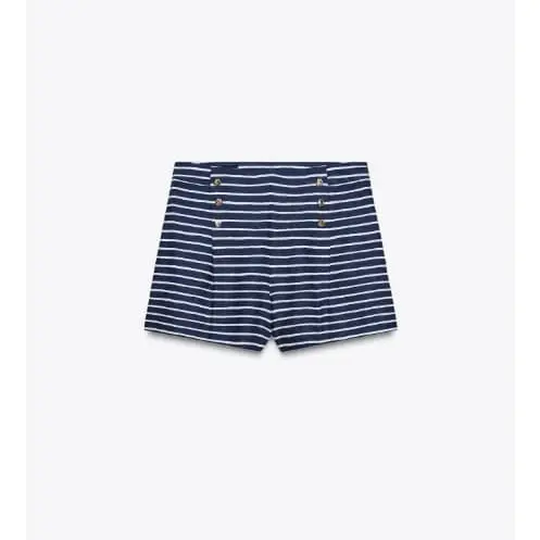 Short de rayas ZARA — imagen 1