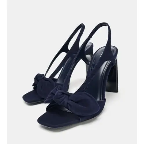 Tacones detalle lazo ZARA — imagen 2