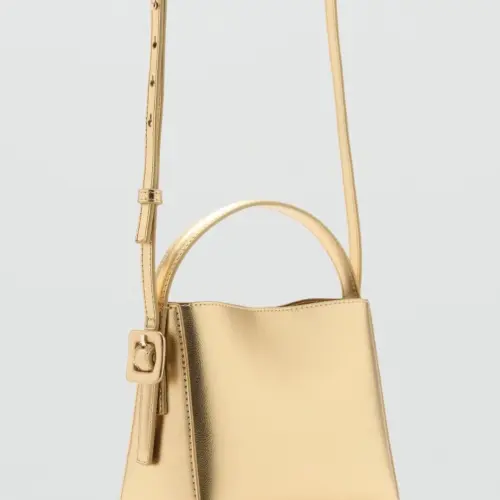Bolso mini metalizado MNGO — imagen 1