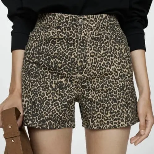 Short leopardo MNGO's photo #1