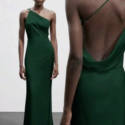 Vestido satinado — imagen 2