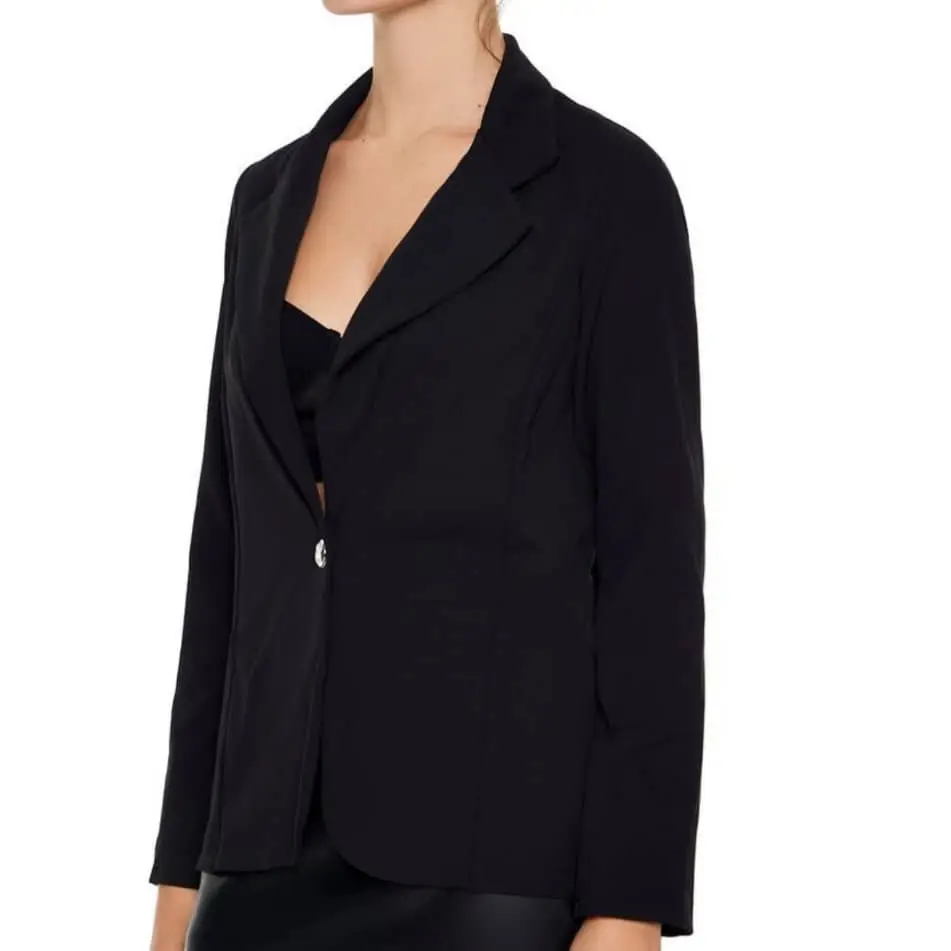 Blazer botón plateado F21's photo #1