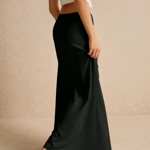 Falda maxi lino — imagen 3
