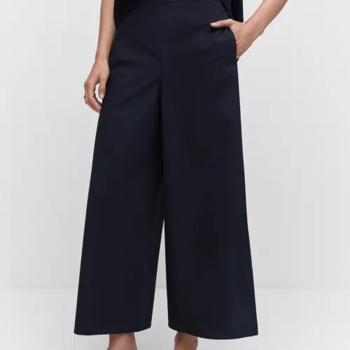 Pantalon culotte de algodon Mng — imagen 2