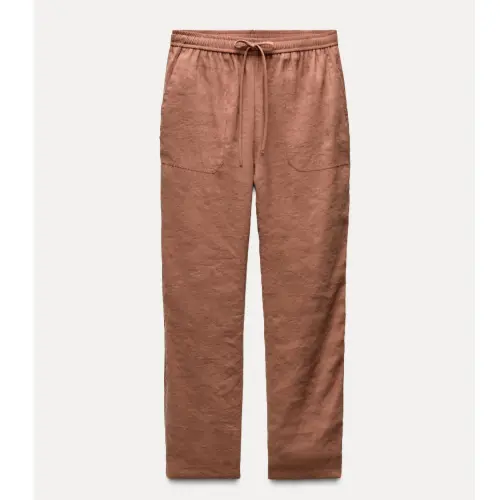 Pantalon fluido tobillero Zara — imagen 1