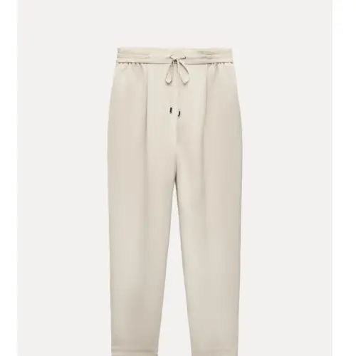Pantalon fluido tobillero Zara — imagen 2