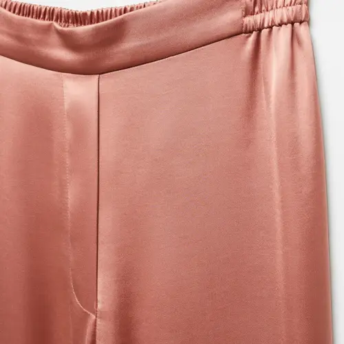 Pantalon satinado con elástico — imagen 3