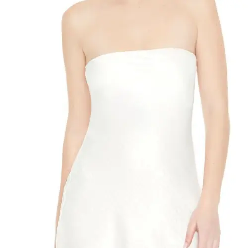 Vestido corto satinado F21 — imagen 6