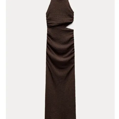 Vestido con textura cut out Zara — imagen 1