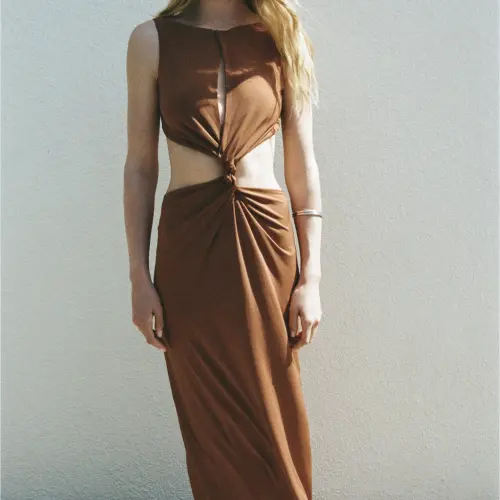 Vestido Tirantes cut out Zara — imagen 1