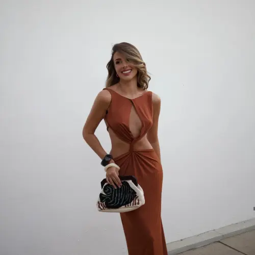 Vestido Tirantes cut out Zara — imagen 4