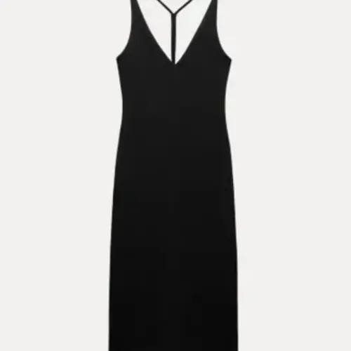 Vestido midi tirantes Zara's photo #1