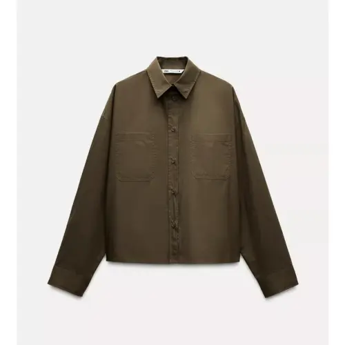 Camisa oversize manga larga Zara — imagen 1