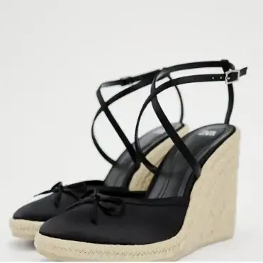 Plataformas de saco ZARA — imagen 1