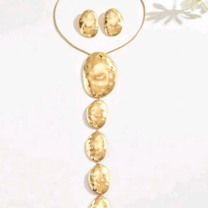 Conjunto de aretes + collar's photo #1