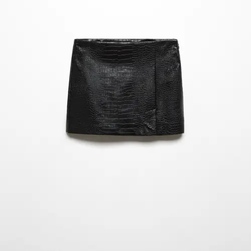 Falda mini piel — imagen 2