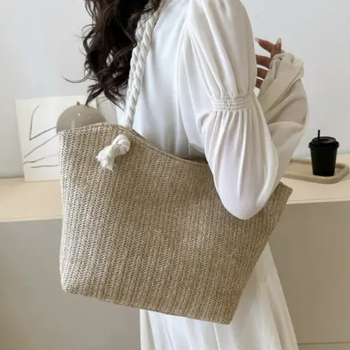 Bolso tejido mediano — imagen 1