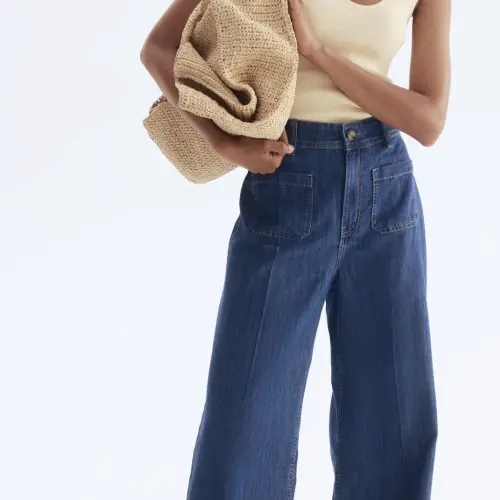 Jean wide leg's photo #2