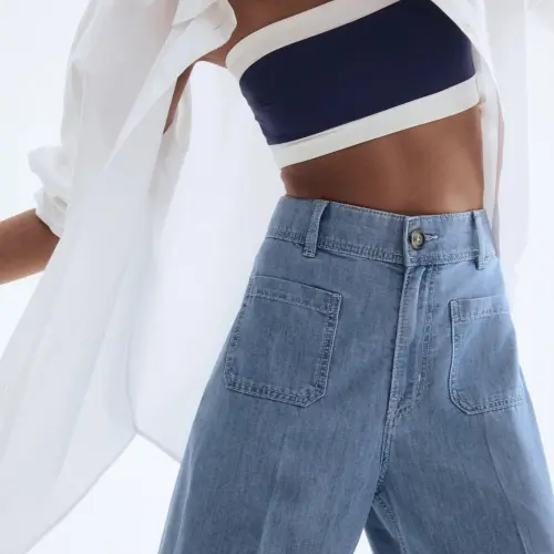 Jean wide leg's photo #1