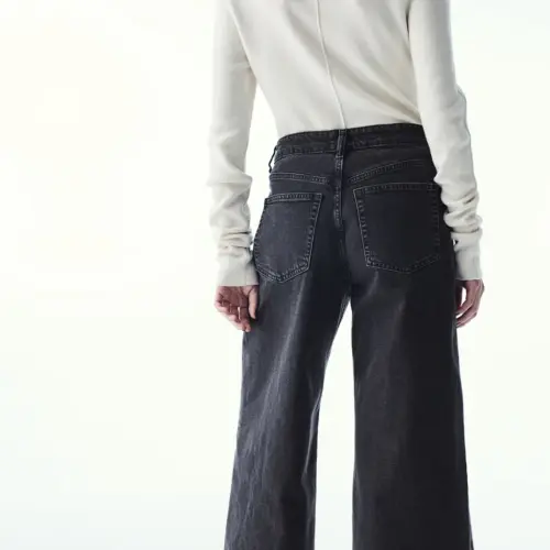 Jean midi wide leg — imagen 3