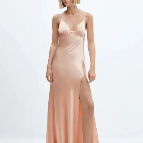 Vestido maxi satinado's photo #1