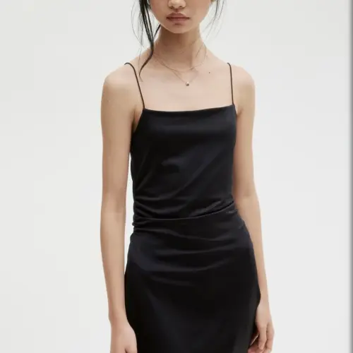 Vestido fruncido laterales — imagen 3