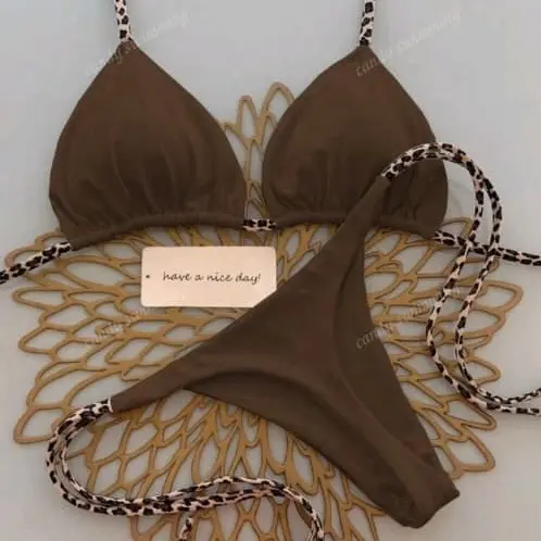 Bikini detalle animal print — imagen 3