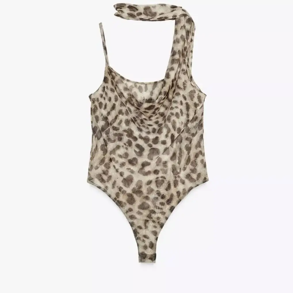 Body animal print ZARA — imagen 1