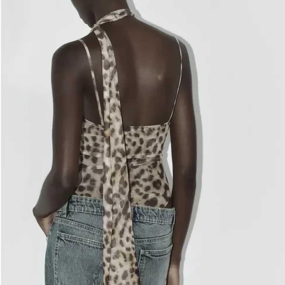 Body animal print ZARA — imagen 2