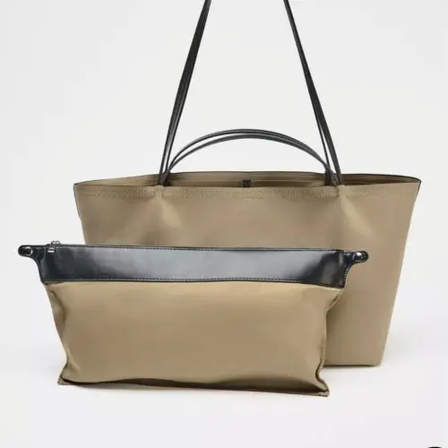 Bolso shopper extra grande ZARA's photo #2