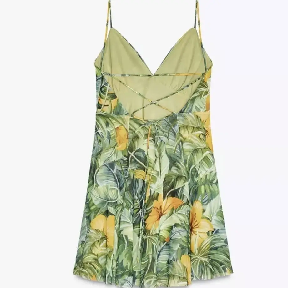 Vestido floreal ZARA — imagen 2