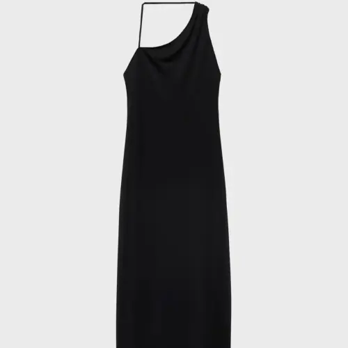 Vestido cuello lazado Mango — imagen 2