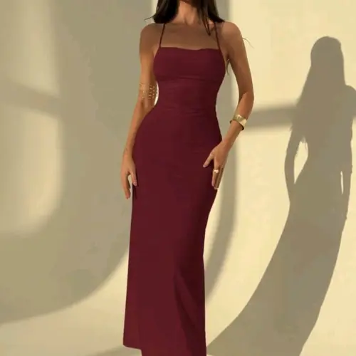 Vestido maxi tirantes's photo #1