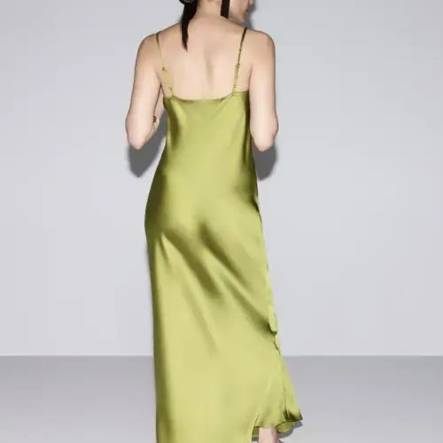 Vestido satinado Lefties — imagen 2