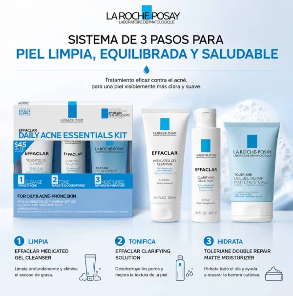 La Roche Posay 🩵Effaclar acne kit's foto | Gigi’s Place |  BizneCubano