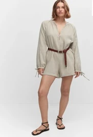 Mono short manga larga beige mng's foto | Gigi’s Place |  BizneCubano