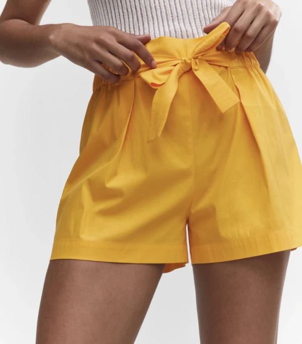 Short amarillo lazo mng's foto | Gigi’s Place |  BizneCubano