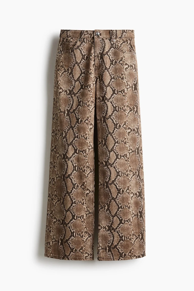 Pantalón animal print denim H&M's foto | Gigi’s Place |  BizneCubano