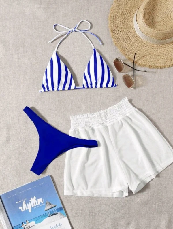 Bikini azul 3 piezas's foto | Gigi’s Place |  BizneCubano