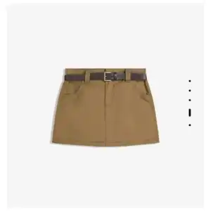 Mini falda con cinto Bershka miniatura 1