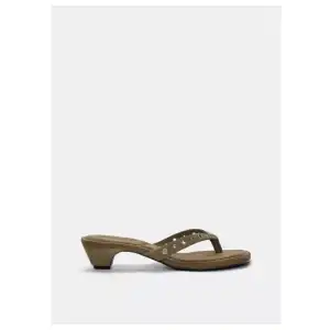 Sandalias carmelita detalle ojales Pull&Bear miniatura 1