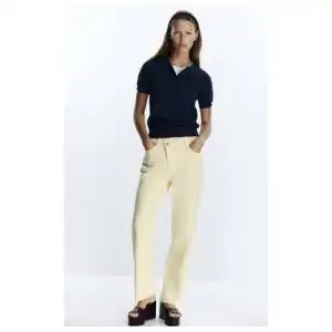 Jean amarillo ZARA miniatura 1