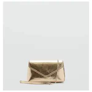 Cartera pequeña dorada MNGO miniatura 1