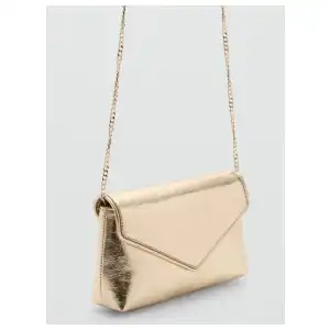 Cartera pequeña dorada MNGO miniatura 2