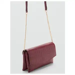 Cartera pequeña solapa textura MNGO miniatura 2