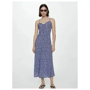 Vestido maxi estampado Mngo miniatura 2