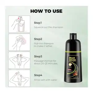Shampoo color negro 3 en 1 miniatura 3